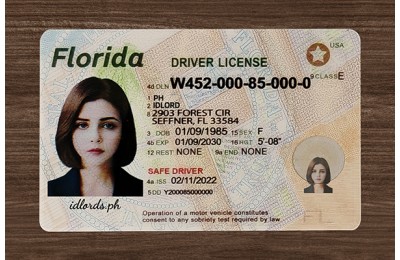 Florida Fake id front side